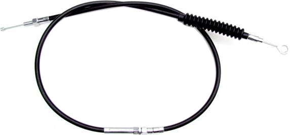 Motion Pro black vinyl clutch cable, lightweight design, part #06-0165, for enhanced motorcycle clutch performance.