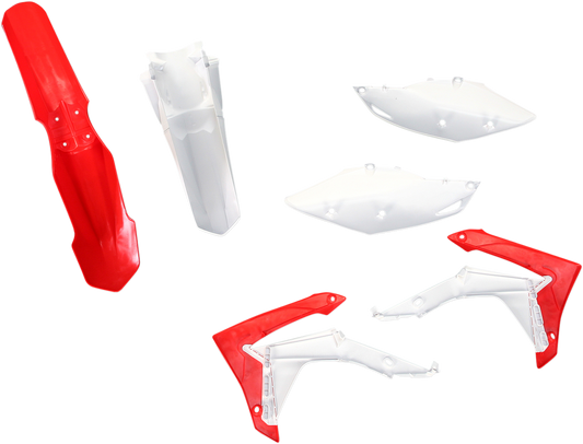 Acerbis standard replacement body kit for OEM '13 motorcycle, featuring body panels and components in a natural, assembled view.