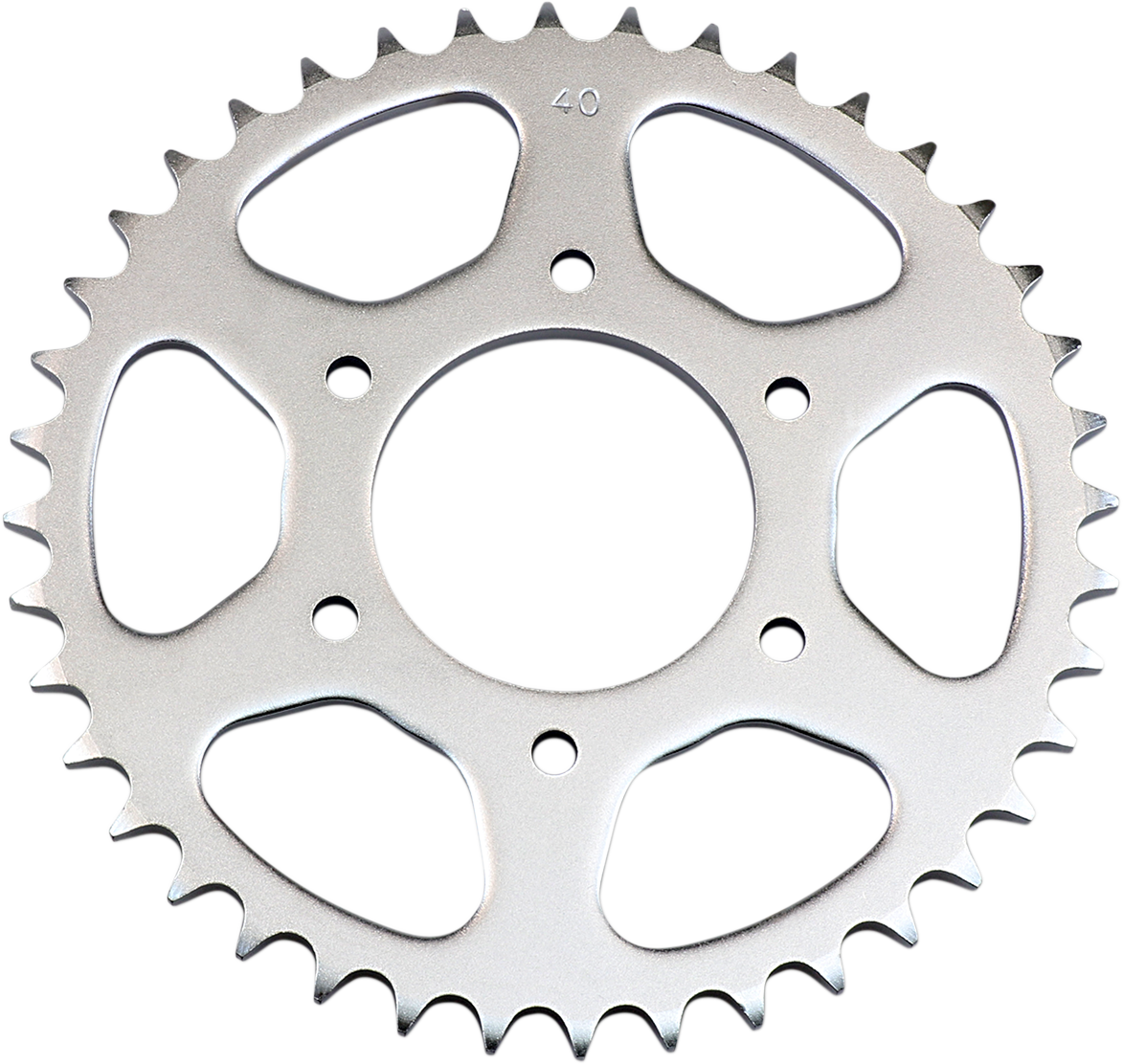 Parts Unlimited rear sprocket for Suzuki, 40-tooth motorcycle sprocket with part number PU64511-30700, shown in the image.