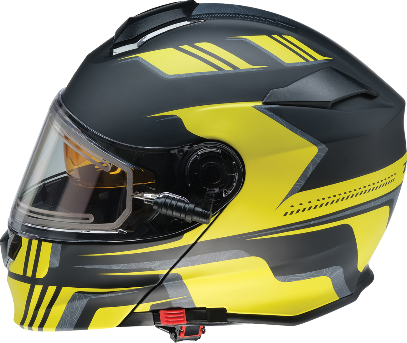 Z1R, Z1R Solaris 2.0 Helmet First Tracks Electric Dual Pane with Sun Visor – Black/Hi-Viz, XS (Part No. 0120-0837)