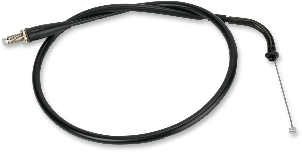 Parts Unlimited vinyl-covered throttle cable for Honda, featuring durable construction and precise fit for optimal performance.