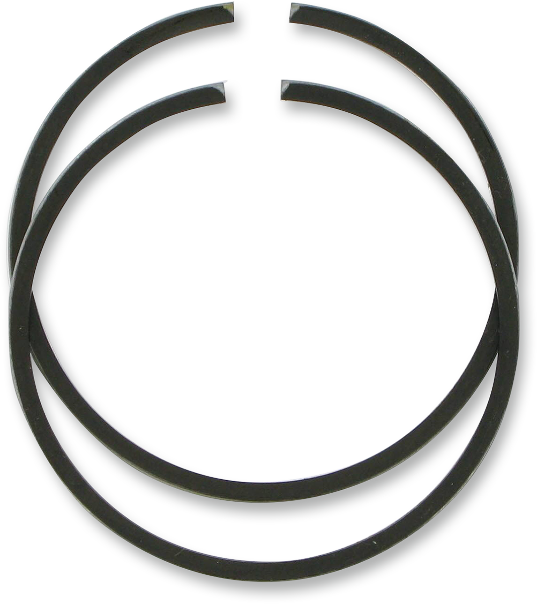 PARTS UNLIMITED ring set R09-671 for piston replacement, showing metal piston rings in a close-up image.