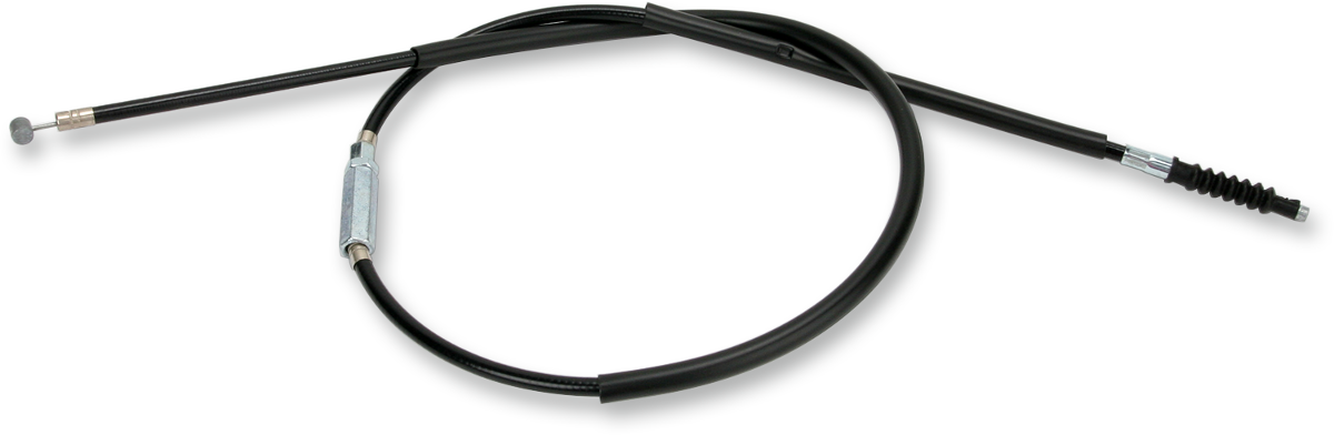 Parts Unlimited vinyl clutch cable for Kawasaki motorcycles, with visible cable and fittings in the image