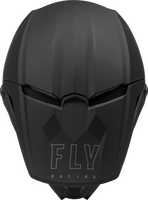 FLY RACING KINETIC SOLID HELMET MATTE BLACK