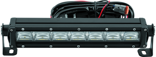 QuadBoss 11.5-inch single row LED light bar with combo flood and spot beams, outdoor off-road LED lighting for vehicles