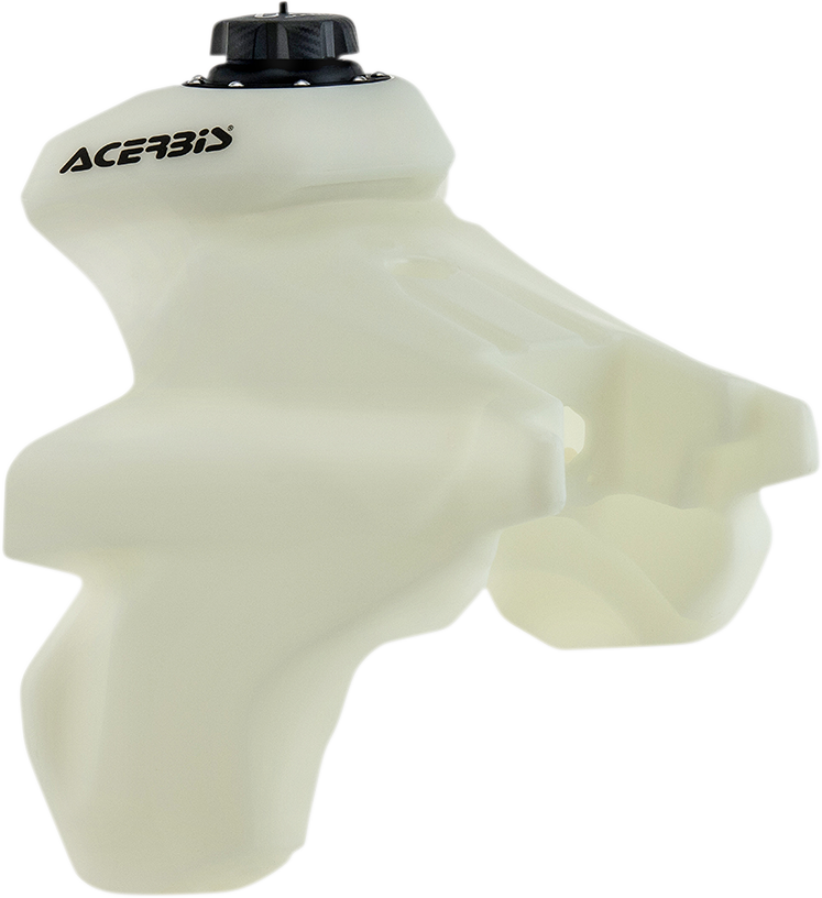 A natural gas tank for Husqvarna motorcycles, 3-gallon capacity, beige color, designed by Bill's Exhausts, with product code 2732120147.