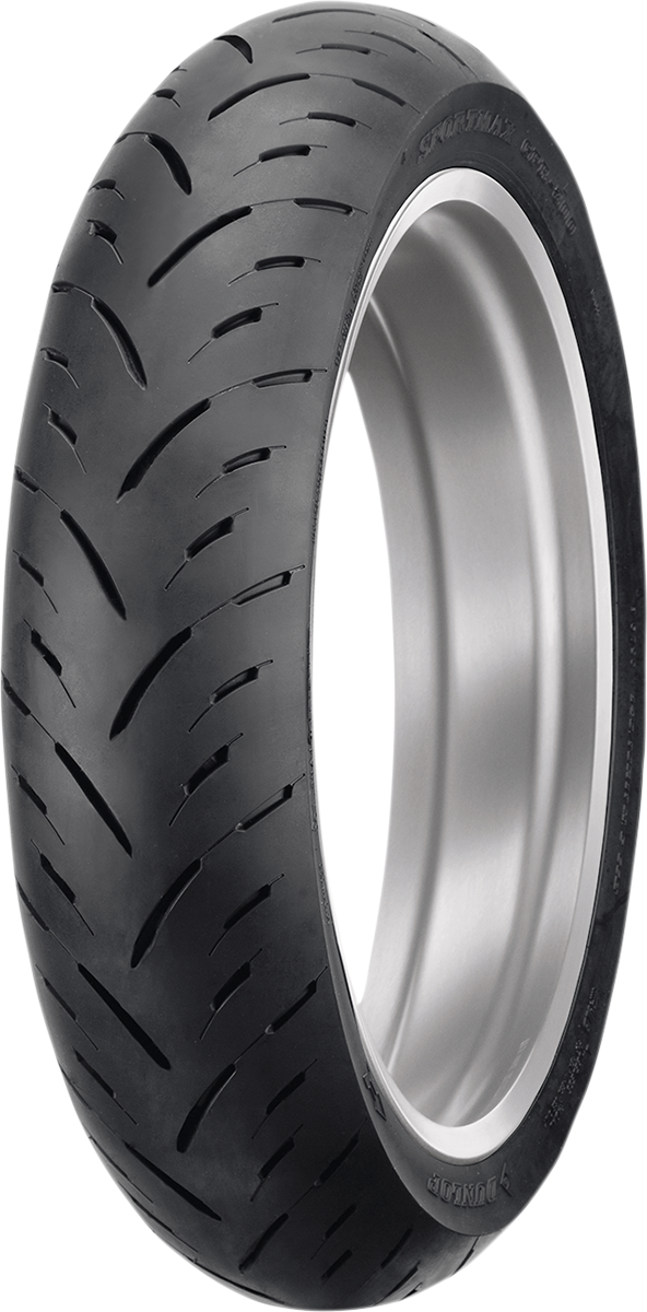 DUNLOP Sportmax GPR-300 rear motorcycle tire 140/70R17 (66H) mounted on a sport street motorcycle wheel.