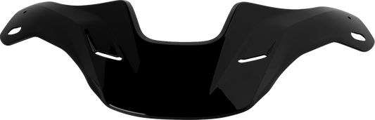 Black ARAI Helmets XD-5 motorcycle helmet with peak visor, showing the front view and detailed design features.