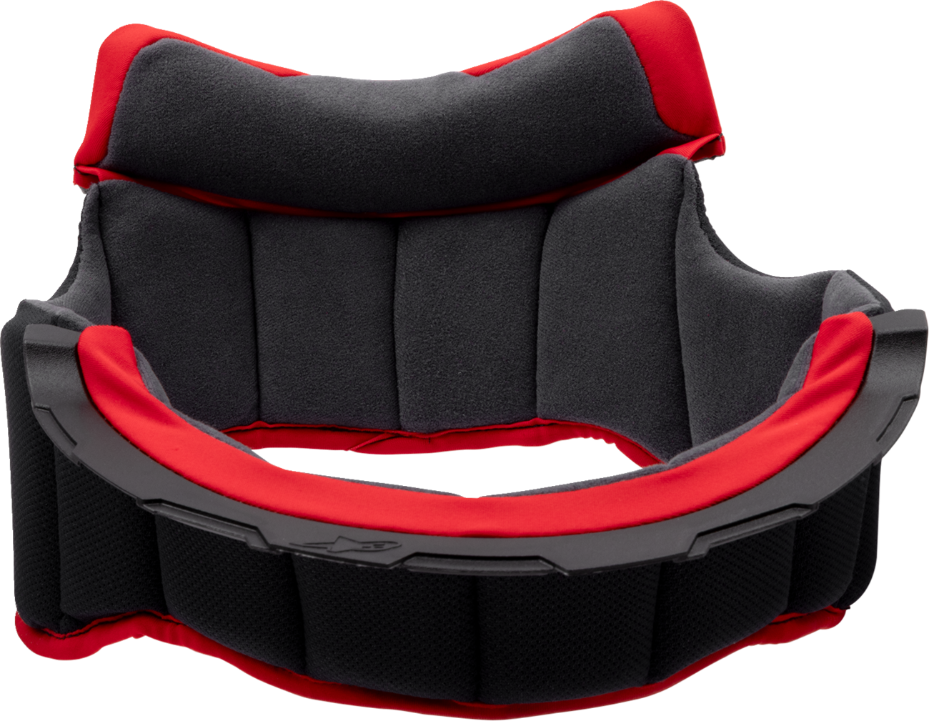 Alpinestars Supertech R10 crown pad in medium size, 15mm thickness, designed for motorcycle racing helmets.