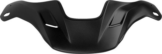 Arai helmets XD-5 peak visor in black frost with clear visor and ventilation vents, designed for motorcycle riding.