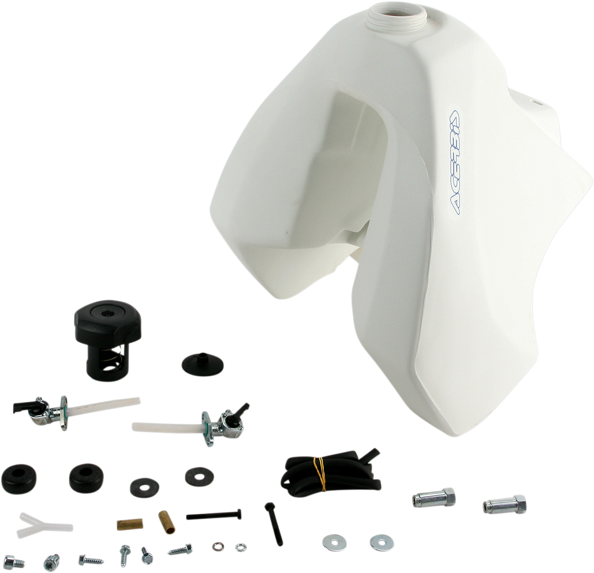 ACERBIS Gas Tank - White - Suzuki DR 350 4.25 Gallon 2140640002 - Howling Moto