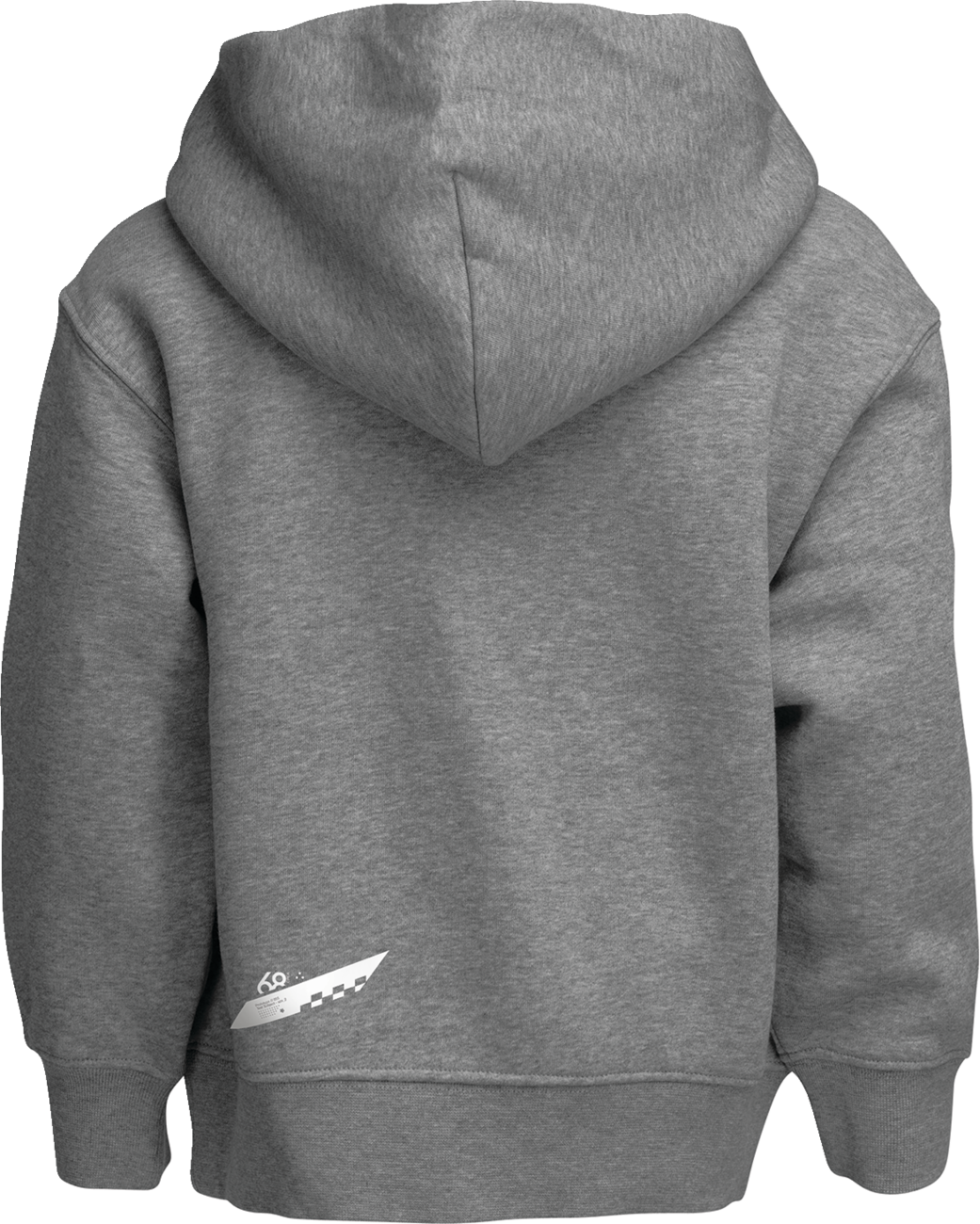 Youth THOR Brave Pullover Hoodie in heather gray, featuring bold graphic design and comfortable casual fit.