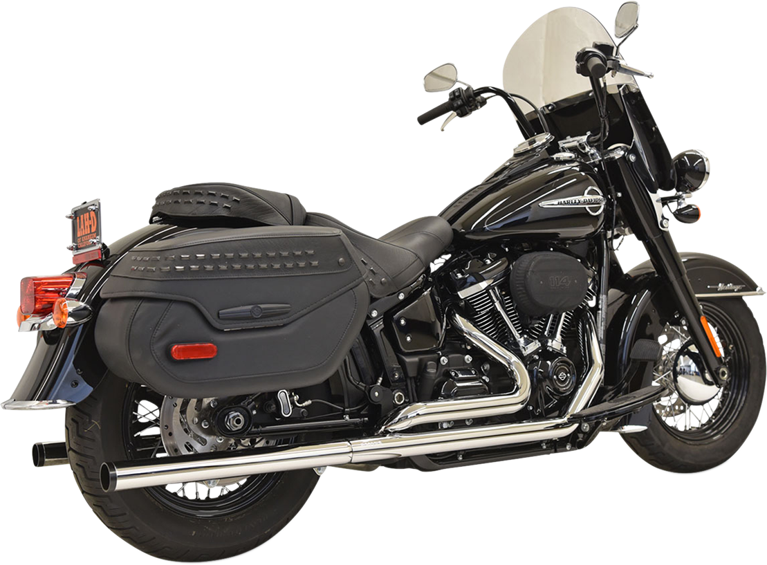 BASSANI XHAUST Dual Exhaust with Straight Mufflers Part 1S96P