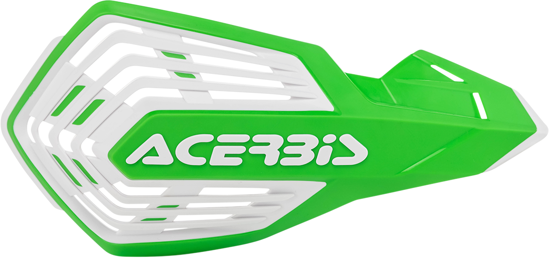 ACERBIS Handguards - X-Future - Green/White 2801961075 - Howling Moto