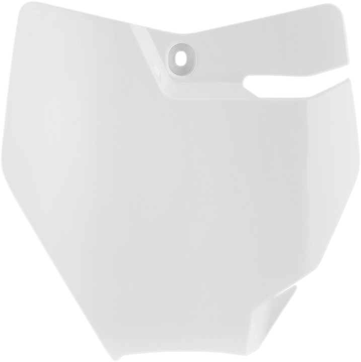 ACERBIS Front Number Plate - White 2449400002 - Howling Moto