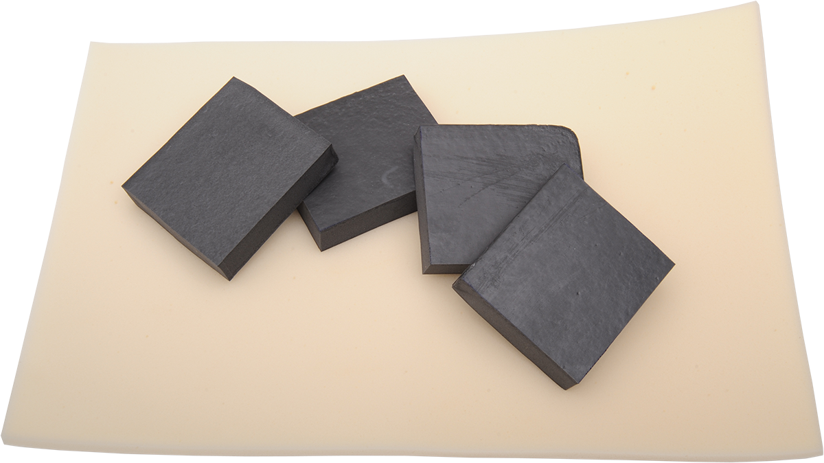Bill's Exhausts Saddlemens Seat Foam Repair Kit F699 showing foam pieces and repair tools for motorcycle seat refurbishment