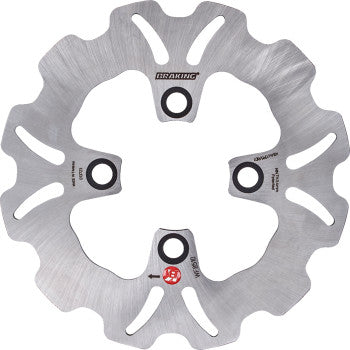 Braking Rear Fixed Rotor for 2014-2020 Honda Grom and 2019-2021 Honda Monkey - Howling Moto