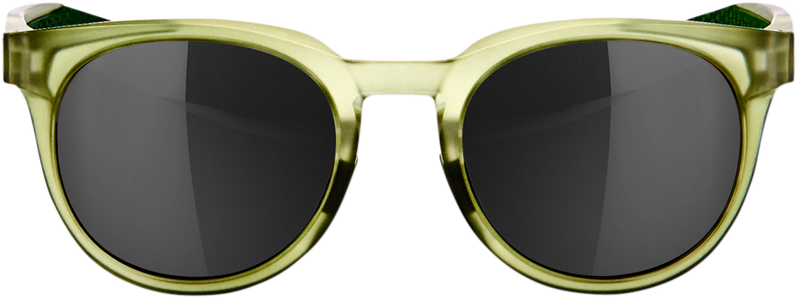 100% Campo Sunglasses - Olive - Black Mirror 61026-296-61 - Howling Moto