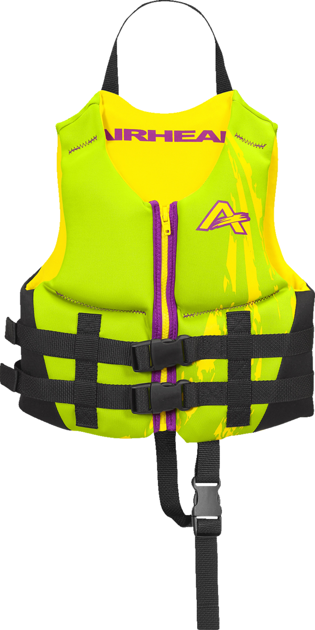 AIRHEAD SPORTS GROUP Child Swoosh Vest - Green 10076-02-B-LG - Howling Moto