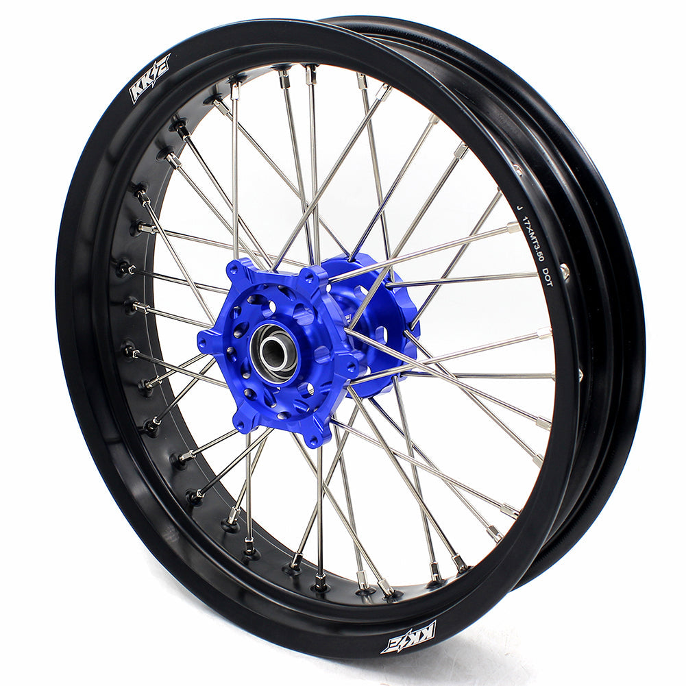 KKE 17 Inch CUSH Drive on Road Supermoto Wheels Rims For SUZUKI DRZ400SM 2005-2024 - Howling Moto