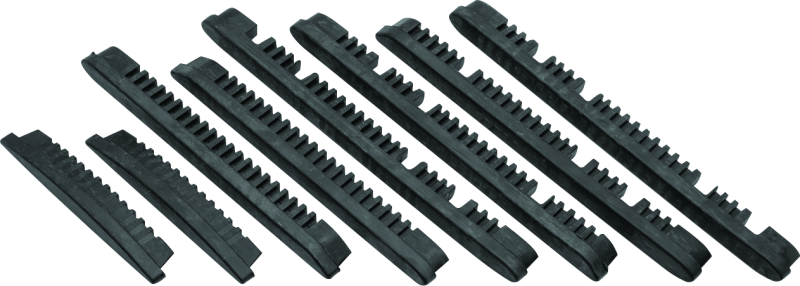 Kuryakyn replacement rubber pads for ISO passenger boards, shown in black with textured surface for grip.