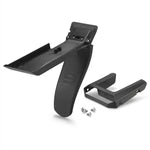 E Ride Pro SHE7863 mud flaps kit for S/SS2.0/SS3.0/SR vehicles, showing black rubber mud flaps with mounting hardware.