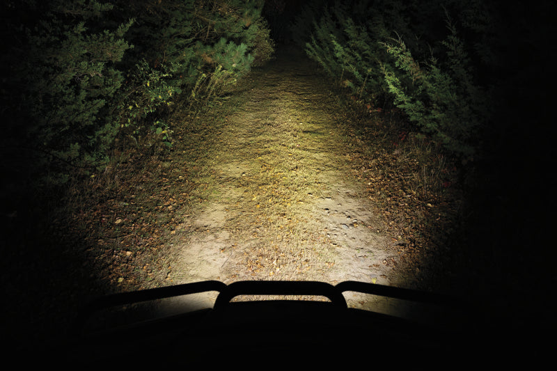 Kuryakyn Lodestar 750L Spot Beam Driving Lights installed on a powersports vehicle, showcasing high-output auxiliary lighting.