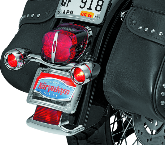 Kuryakyn, Kuryakyn Bullet Light Rear Signal Bar for Harley Davidson Touring Models – Part 2098