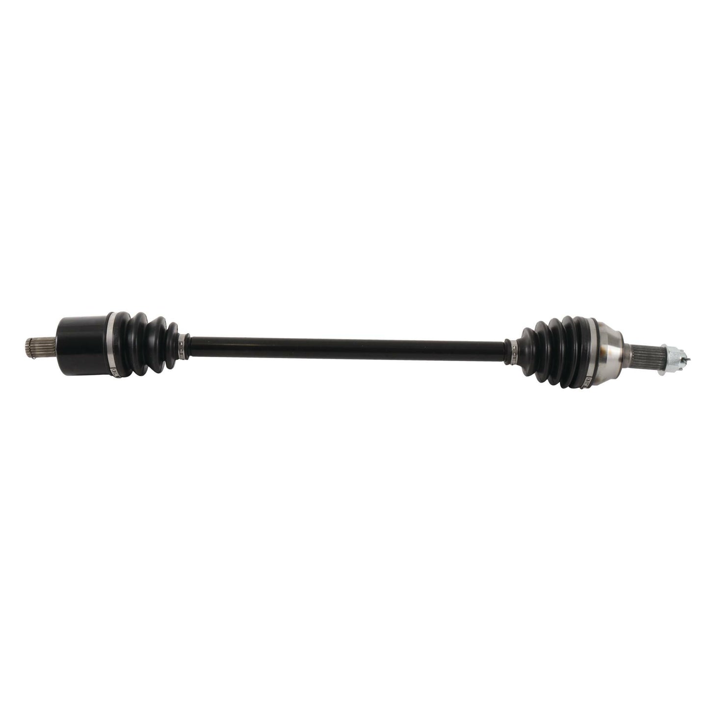 ALL BALLS ABM-PO-8-313 axle with durable CV boot and high-performance components, shown in a detailed view.