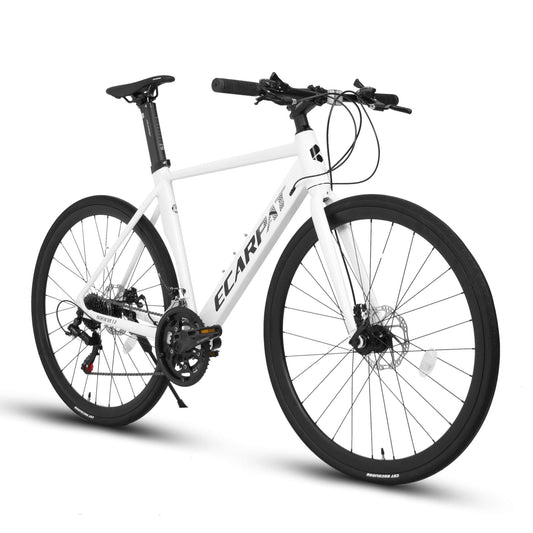 Hycline Ecarpat ZFA 700x32C bicycle tire with black rubber tread and sidewalls, suitable for road bikes.