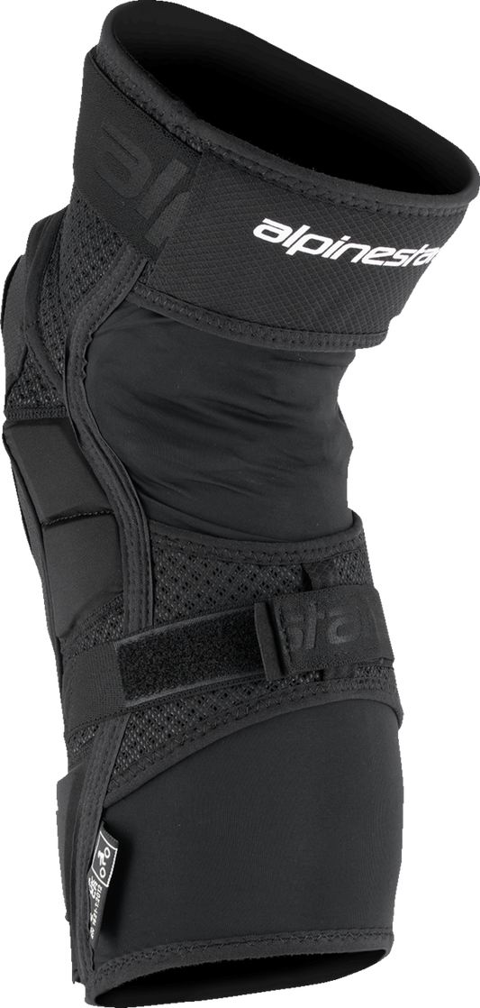 Alpinestars Bionic Pro Plasma knee protectors for off-road motorcycle riding, S/M size, with durable knee guard design.