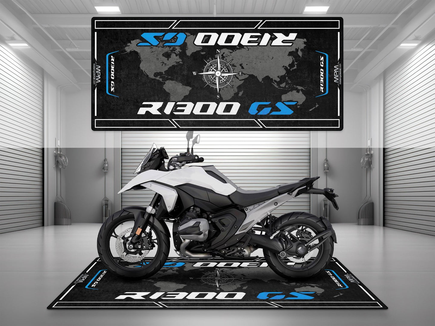 Motorcycle Mat for R1300 GS Motorcycle - MM4101 - Howling Moto