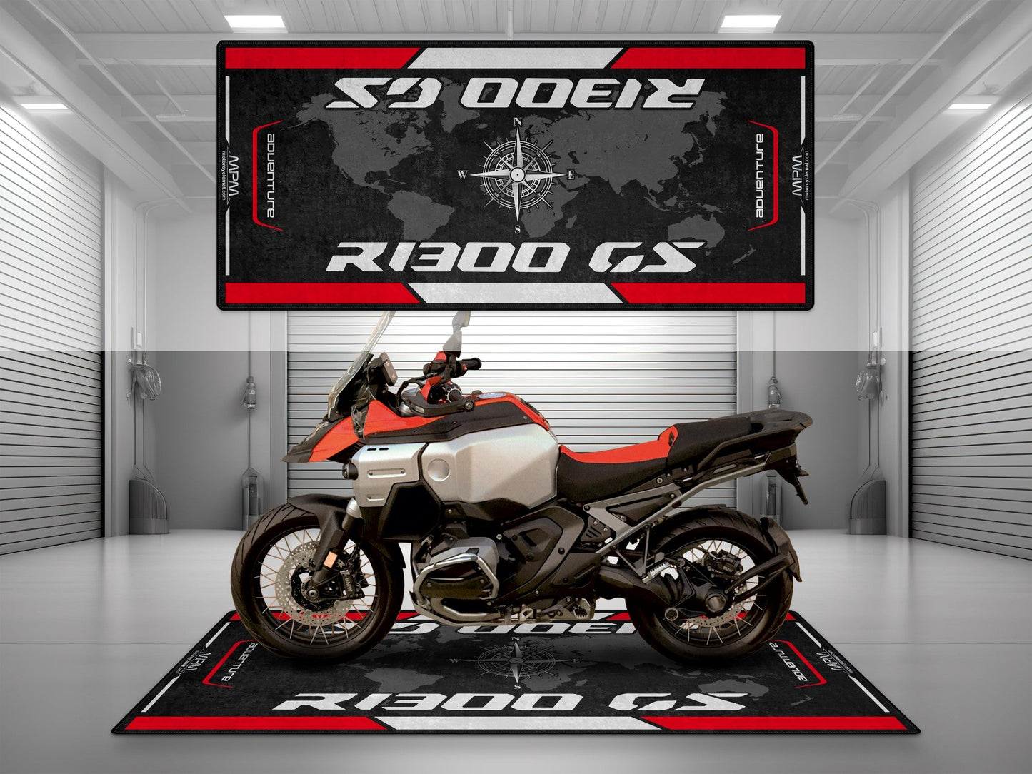 Motorcycle Mat for R1300 GS Motorcycle - MM4101 - Howling Moto