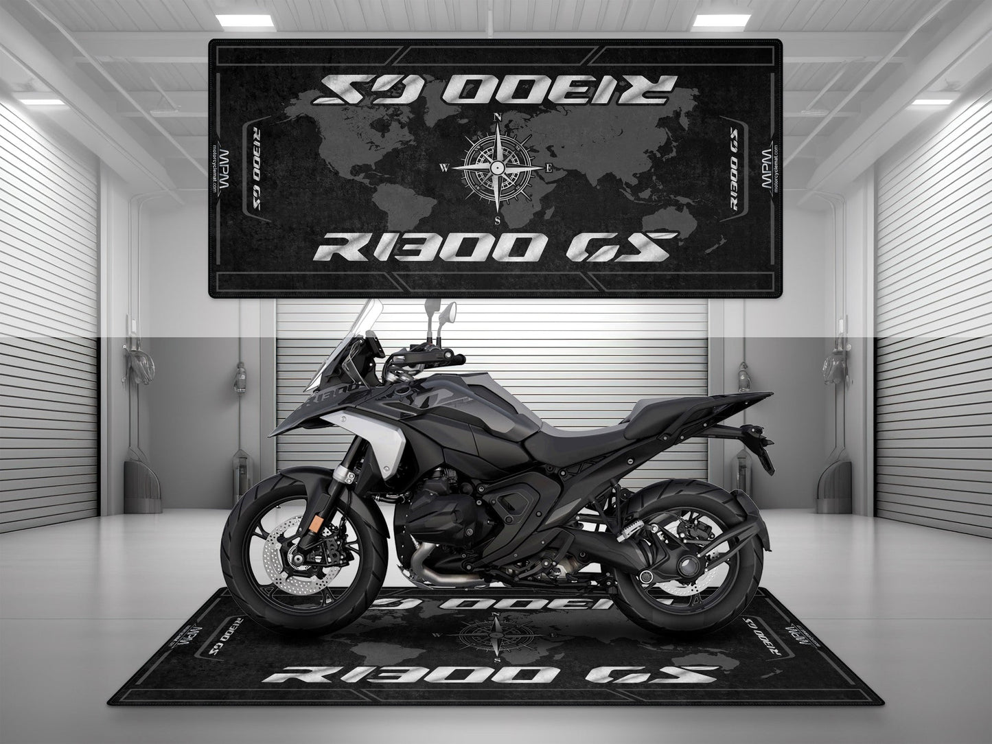 Motorcycle Mat for R1300 GS Motorcycle - MM4101 - Howling Moto