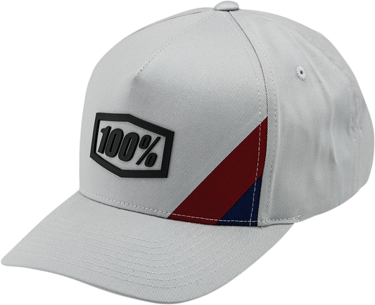100% Cornerstone Hat - Gray - One Size Fits Most 20070-023-01 - Howling Moto