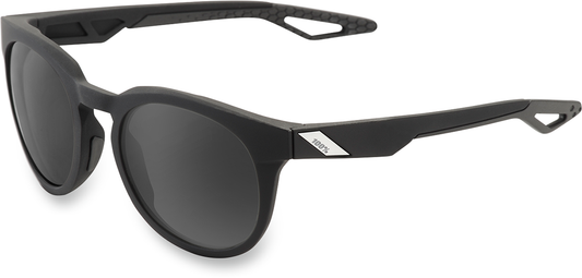 100% Campo Sunglasses - Black - Gray PeakPolar 61026-100-47 - Howling Moto