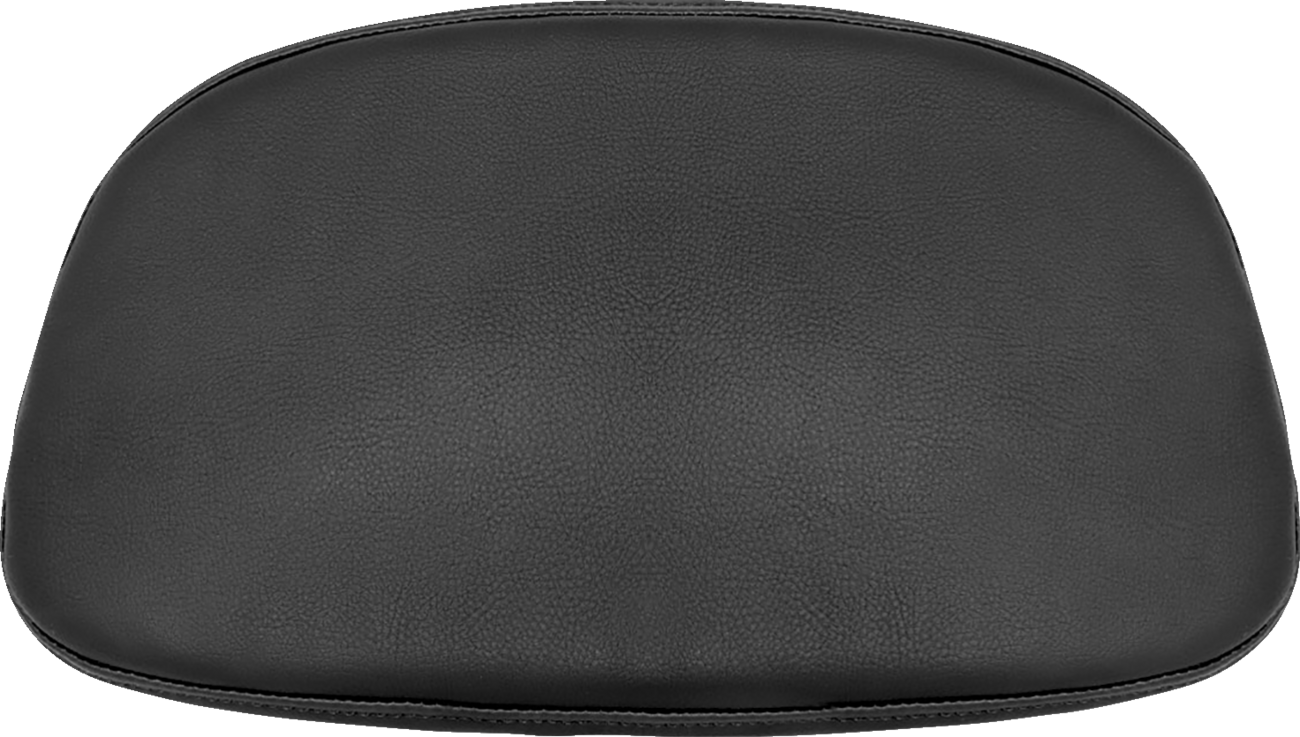 SADDLEMEN Chopped Tour Pack Cover for RoadSofa seats in black with black stitching, designed to fit Bill's Exhausts motorcycle seats.