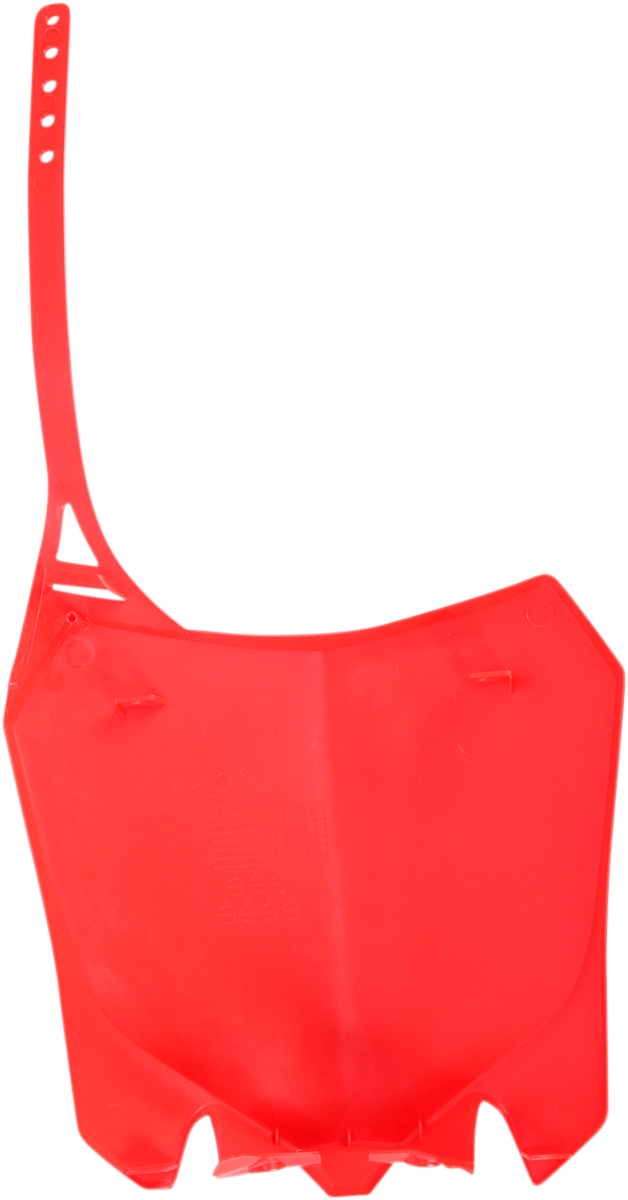 ACERBIS Front Number Plate - Red 2314360227 - Howling Moto