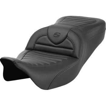 SADDLEMEN Roadsofa™ Seat - without Backrest - Tuck-n-Roll - FL '08-'23 808-07B-20200 - Howling Moto