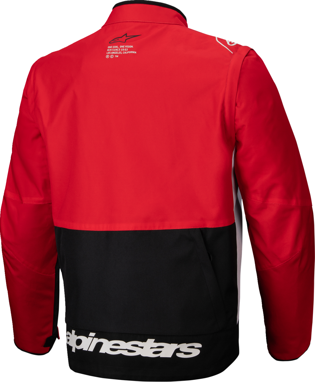 ALPINESTARS, Alpinestars Pro-Dura Jacket - Black/Red/White - Large (Part #3700125-1342-L)