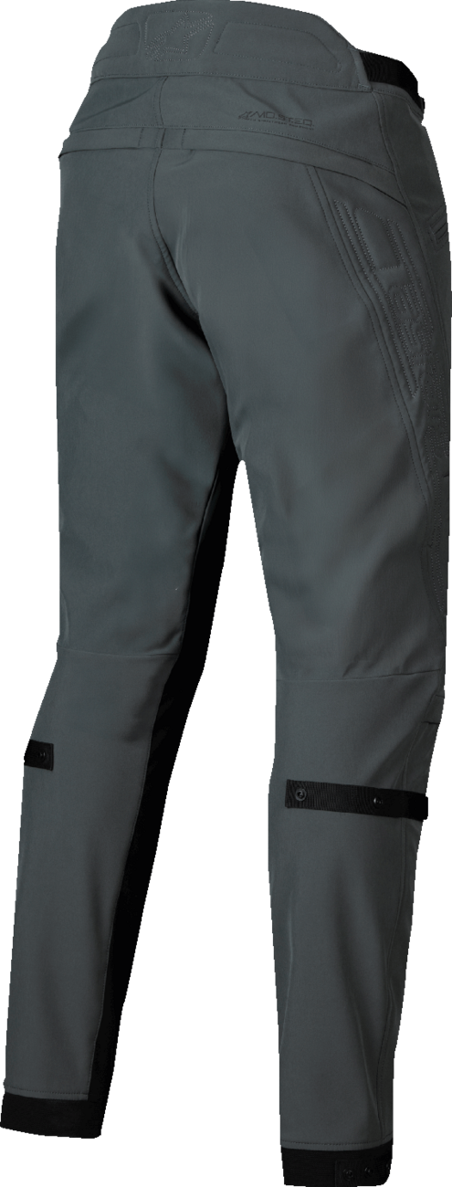 Alpinestars Alden Pants in urban gray, US 28, slim fit technical streetwear-inspired pants with sleek design and functional details.