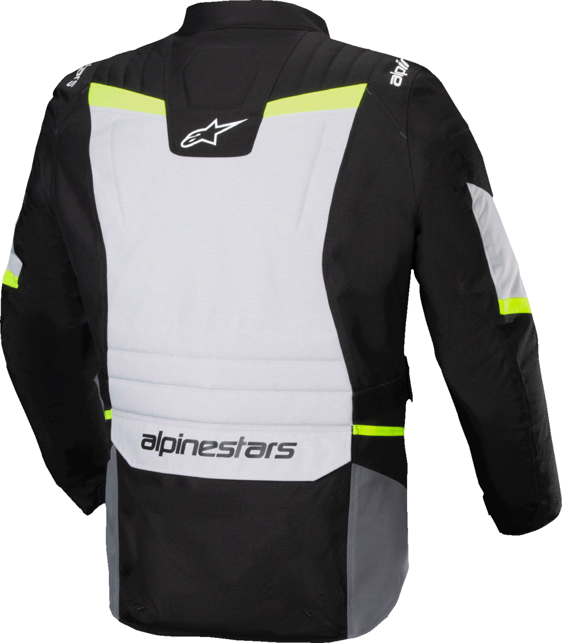 ALPINESTARS, Alpinestars ST-1 WP Waterproof Motorcycle Jacket - Ice Gray/Black/Yellow Fluo, 4XL