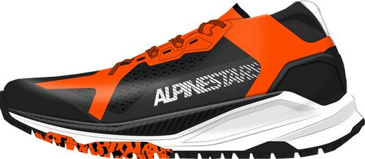 ALPINESTARS, Alpinestars Meta XR v2 Shoes - Black, Orange & White for Off-Road Running - US 9.5 / EU 42.5