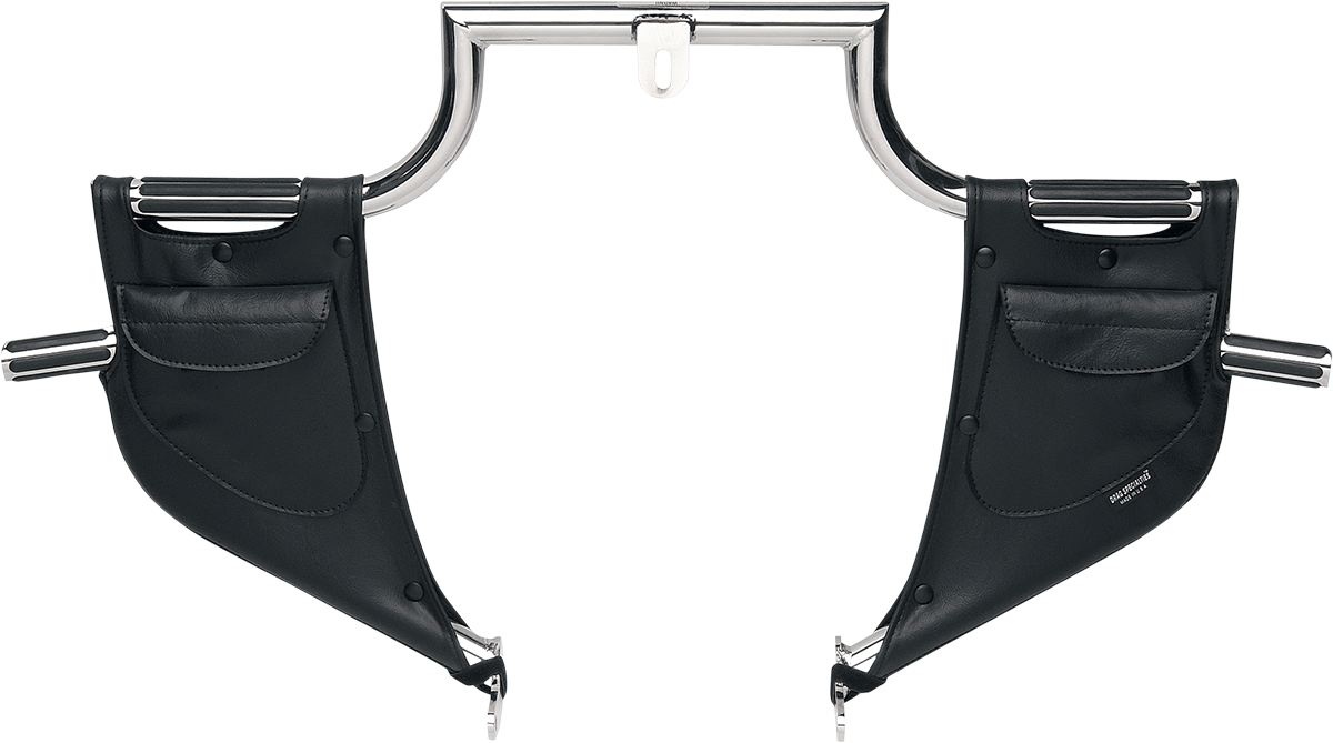 Black Drag Specialties VTX1300 seat, plain lower style, designed for comfortable riding and easy installation on Honda VTX1300 motorcycles.