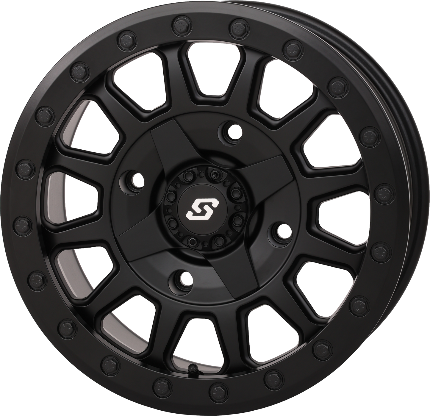 SEDONA, Sedona Adapt DD Wheel 15x7 Matte Black with 5+2 Offset for 4/137 & 4/156 Bolt Patterns