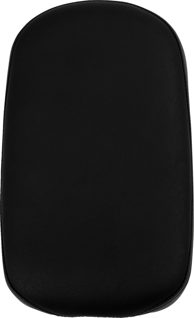 Wide rear solo seat by Drag Specialties for FLH/FLT motorcycles, featuring a smooth finish, model #4700A.