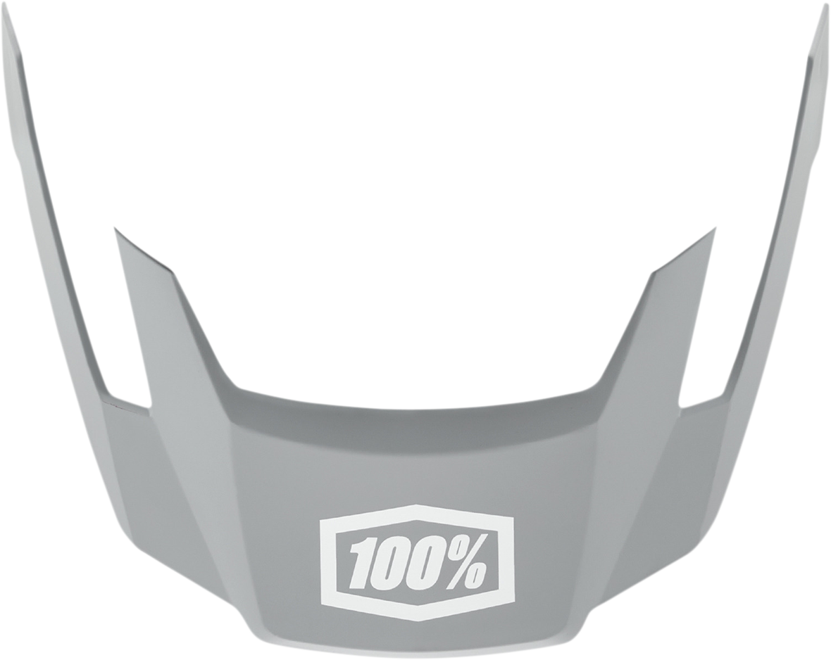 Gray Altec visor for helmet, XS/S size, from Bill's Exhausts, showcasing the curved protective helmet part.