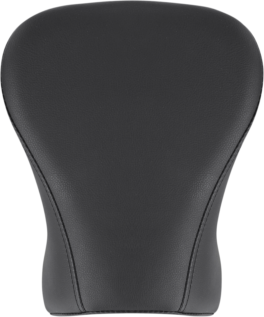 Bill's Exhausts SADDLEMEN Renegade Solo Pillion Pad for touring motorcycles, black smooth seat for FXL models 2018-2023.