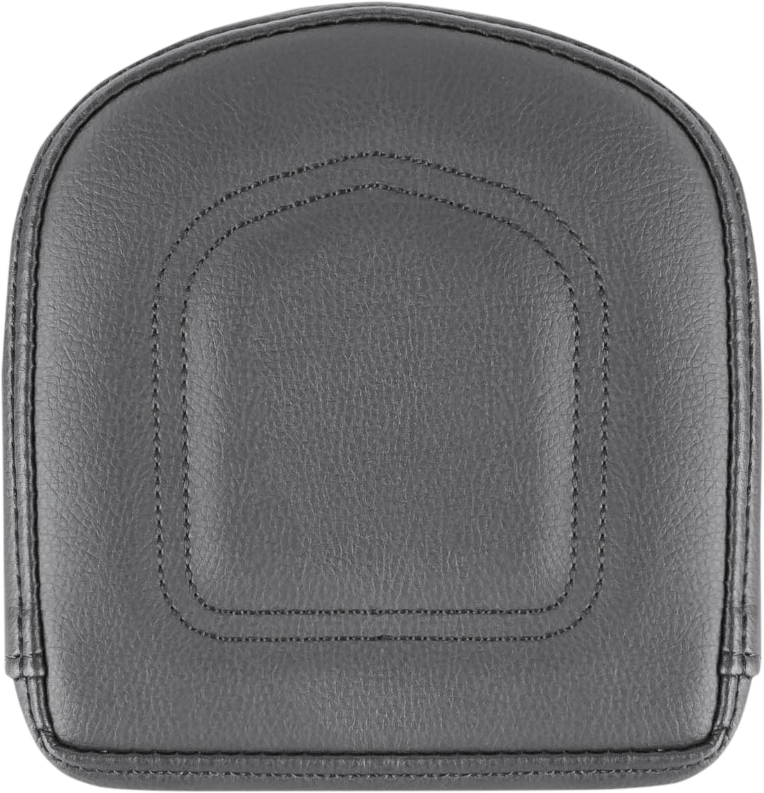 Bill's Exhausts Saddlemens Gravestone 408 seat pad with textured black surface and reinforced stitching for motorcycle comfort.