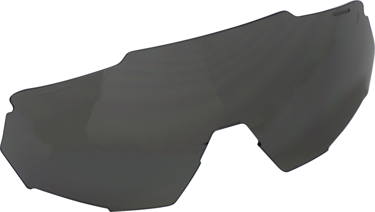 Black mirror Racetrap lens from Bill's Exhausts, designed for high-performance vision enhancement.